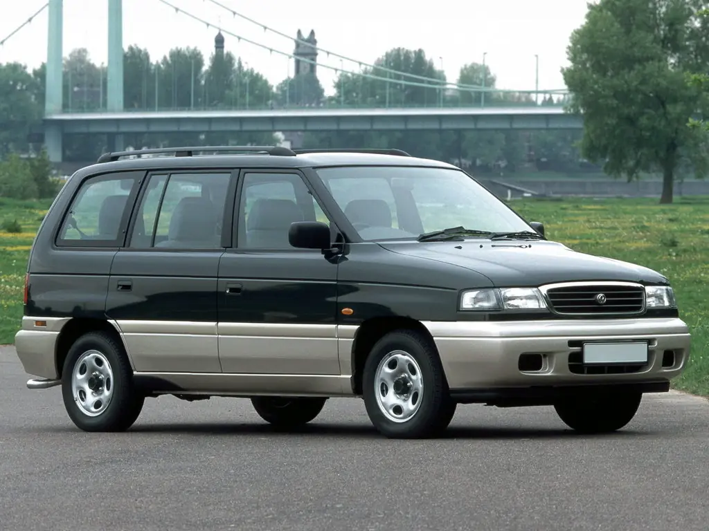 Mazda MPV (LV5W, LVEW, LVLR, LVLW) 1 поколение, рестайлинг, минивэн (10.1995 - 05.1999)